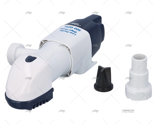 AUTOMATIC LOW PROF.BILGE PUMP 500GPH 12V