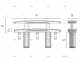 CORNAMUSA ESCAMOTEÁVEL CG 260 X 50 mm FORESTI SUARDI