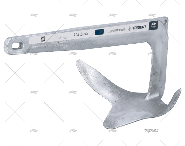 ANCHOR TRIDENT GALVANIZED 15kg IMNASA