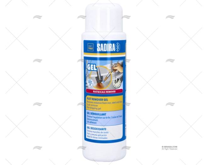 GEL DESOXIDANTE 500ML SADIRA SADIRA