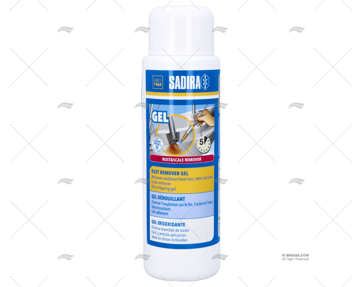 GEL DESOXIDANTE 500ML SADIRA SADIRA