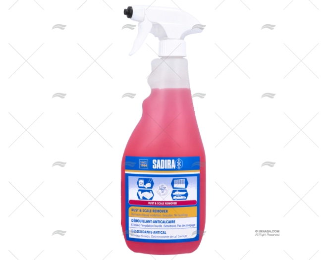 DESOXIDANTE 750ml SADIRA SPRAY SADIRA