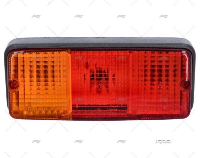 REAR LIGHTS LEFT 3 POSITIONS 160x71