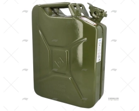 DEPOSITO COMBUSTIBLE  20L METALICO VERDE