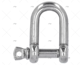 SHACKLE 'D' 5mm S.S.