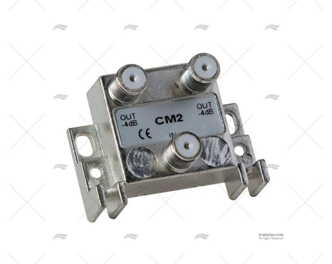 2 WAY COAXIAL SPLITTER 5-2120 MHz SCOUT