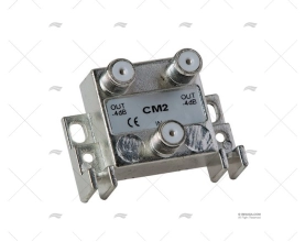 2 WAY COAXIAL SPLITTER 5-2120 MHz SCOUT