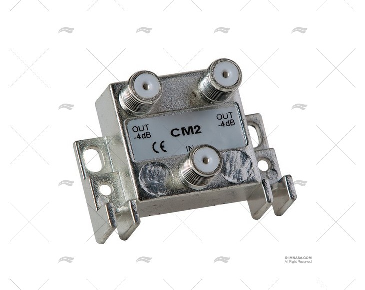 2 WAY COAXIAL SPLITTER 5-2120 MHz SCOUT