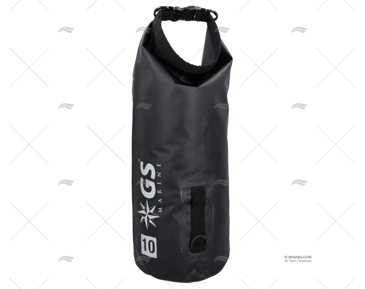 BOLSA SACO ESTANCO  10L GRIS CARBONO GS IMNASA