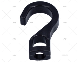 GANCHO NYLON PRETO 20mm