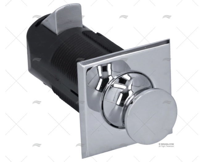 SQUARE CHROME POINT LATCH SOUTHCO