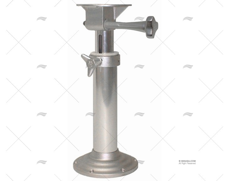 TEL PEDESTAL ALU  360║ REVOLVING 625mm SAFE