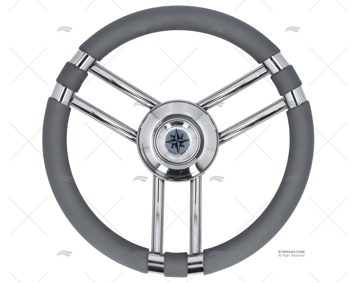 VOLANTE T21G CINZA 350MM SAVORETTI ARMANDO