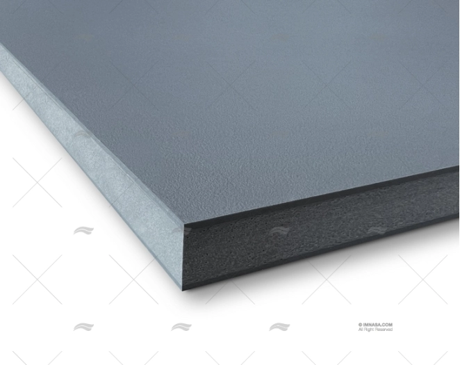 KING PLAS. PANEL GRAY 1215x760x12,7mm