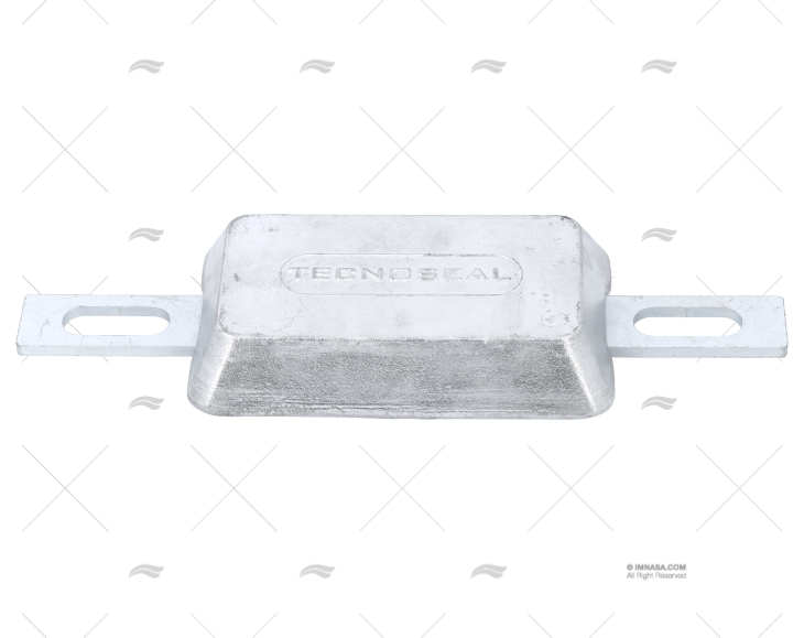 ANODE ZINC SCANDINAVIAN 140x82mm TECNOSEAL