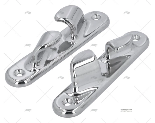 CHAUMARDS EN INOX 155mm PAIRE