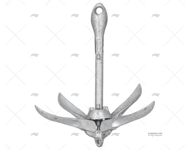 ÂNCORA GRAPNEL GALVANIZADO 8 kg