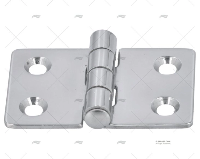 CHARNIERE INOX 40x60x2mm