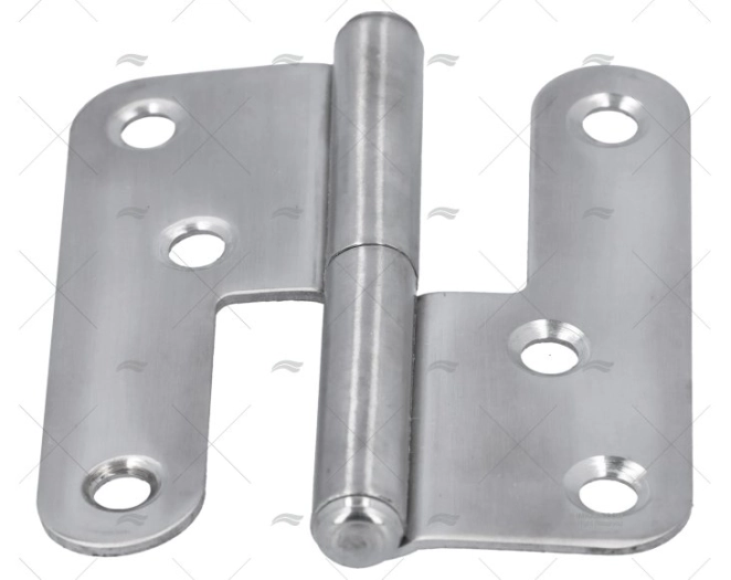 DOBRADIÇA INOX 85x75mm DIREITA