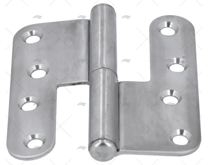 STAINLESS STEEL HINGE 110x98.8mm RIGHT