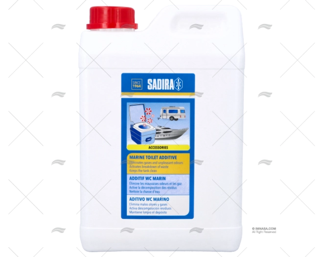 ADDITIF WC MARINE SADIRA 2L. SADIRA