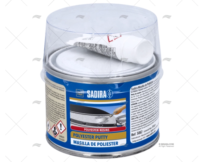 MASTIC POLIESTER SADIRA 250 grs. SADIRA