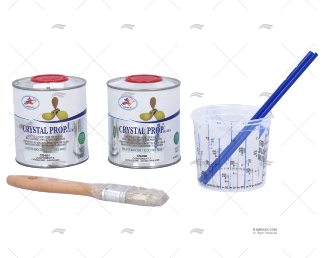 ANTIFOULING CRYSTAL PROP 1000ml KIT COVERPLAST