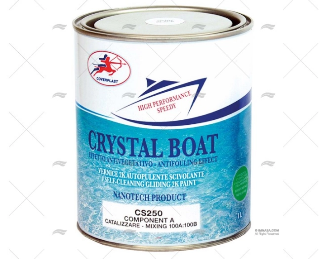 EFFET ANTIFOULING CRYSTAL BOAT 1L MOD.A COVERPLAST