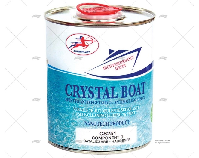 EFEITO ANTIFOULING CRYSTAL BOAT 1L MOD. COVERPLAST