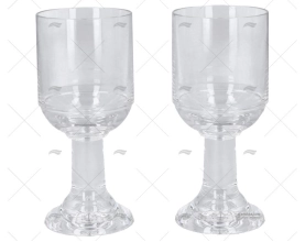 COPA AGUA/VINO DESMONTABLE 250ml 2pcs