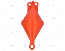 BOYA BICONICA 220mm NARANJA  ALTO  540mm