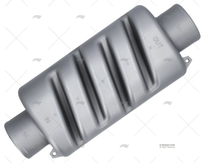 SILENCER TUBE D. 75   150X105X376