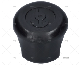 INFERIOR NYLON STOP 60x54mm BLACK BESENZONI