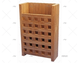 MINI CHART TEAK RACK 195x300x90mm ARC MARINE