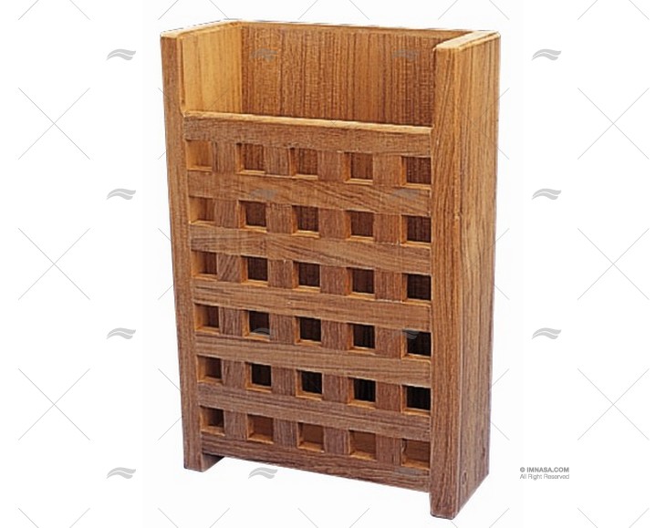 MINI CHART TEAK RACK 195x300x90mm ARC MARINE