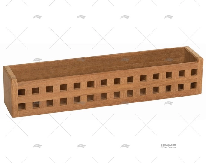 TEAK HOLDALL RACK 500x100x100mm ARC MARINE