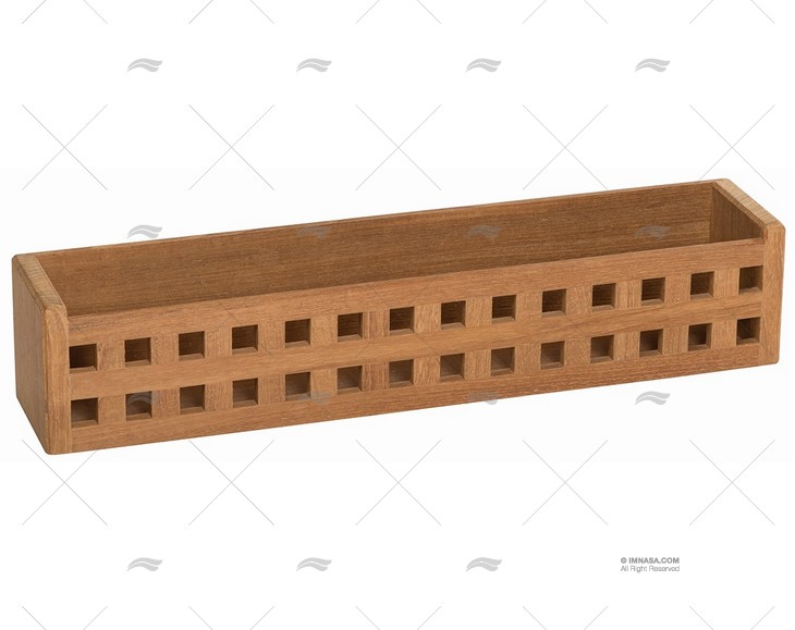 TEAK HOLDALL RACK 500x100x100mm ARC MARINE