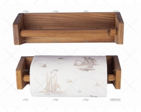 TEAK PAPER TOWEL HOLDER 330x95x95mm ARC MARINE