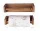 TEAK PAPER TOWEL HOLDER 330x95x95mm ARC MARINE