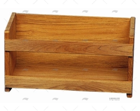 PORTE LIVRES TEAK 400x195x200mm ARC MARINE