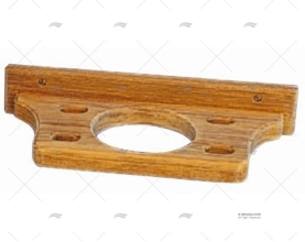 PORTE VERRE & BROSSE À DENTS TEAK ARC MARINE