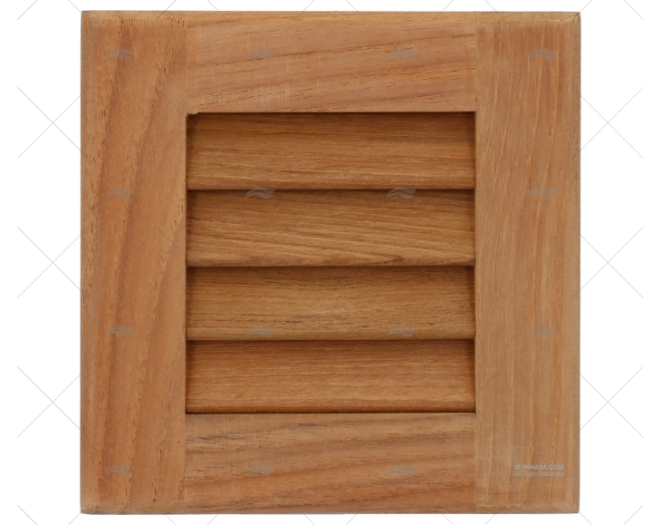 TEAK LOUVRED INSERTS 150x150mm ARC MARINE