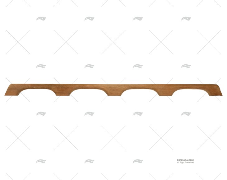 MAIN COURANTE TEAK 1090mm 4 ARCS ARC MARINE