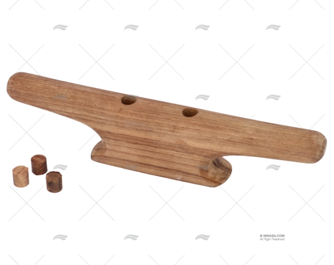 TEAK CLEAT  200mm ARC MARINE