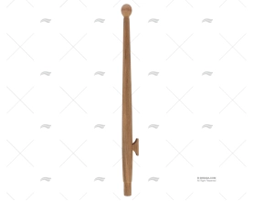 TEAK FLAGPOLE 600mm ARC MARINE