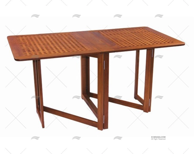 TABLE PLIANTE TEAK MIAMI 1450x780x720mm ARC MARINE