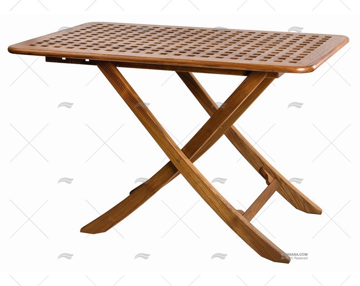 TEAK FOLDING TABLE MENORCA ARC MARINE