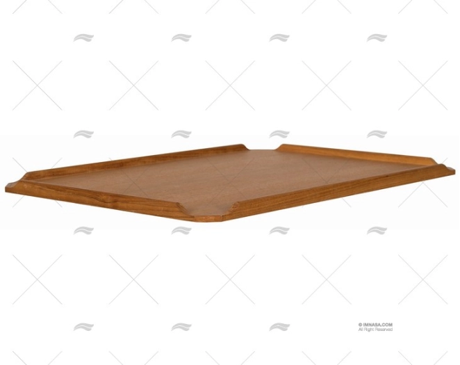 PLATEAU DE TABLE TEAK 700x400mm ARC MARINE