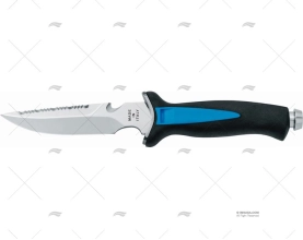 CUCHILLO DIVING C/FUN AZUL 24-H12cm MAC COLTELLERIE