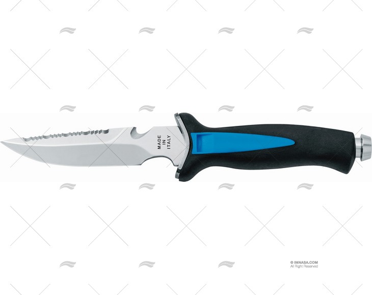 CUCHILLO DIVING C/FUN AZUL 24-H12cm MAC COLTELLERIE